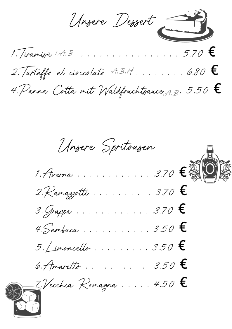 Ristorantino Da Rosario Photo Menu 2