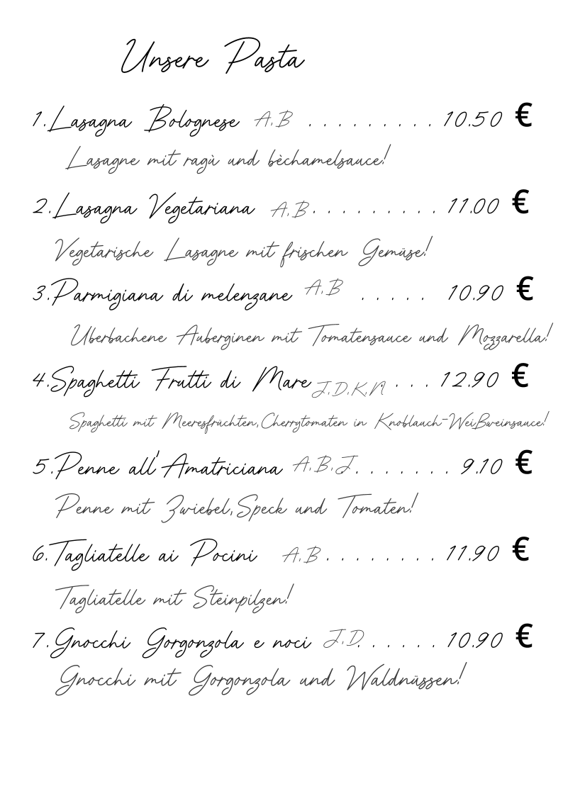 Ristorantino Da Rosario Photo Menu 4