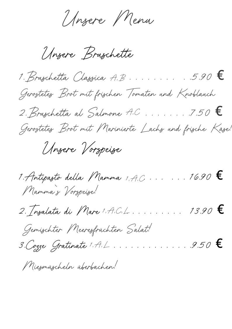 Ristorantino Da Rosario Photo Menu 7