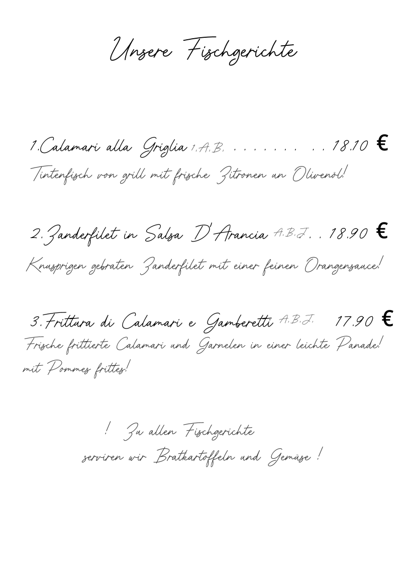 Ristorantino Da Rosario Photo Menu 8
