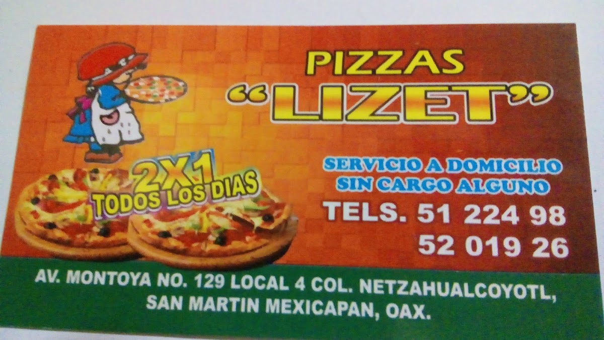 Pizza Lizet Photo Menu 8