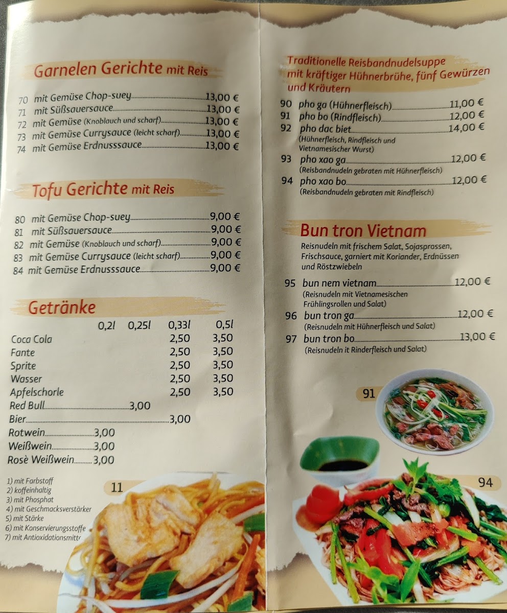 Asia Pho Viet Duc Photo Menu 1