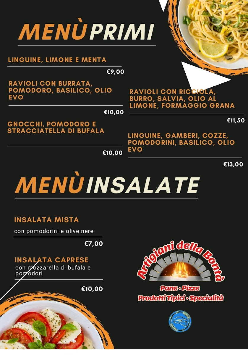 Artigiani della Bontà Pizzeria Photo Menu 1