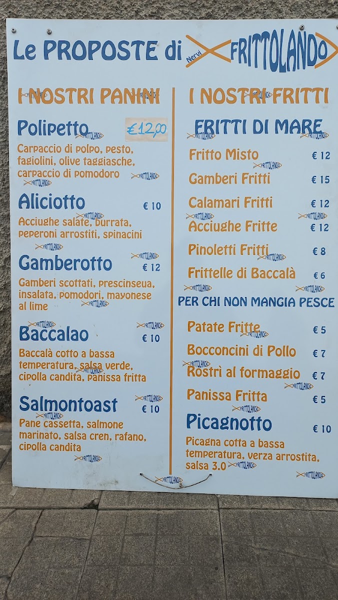 Frittolando Photo Menu 1