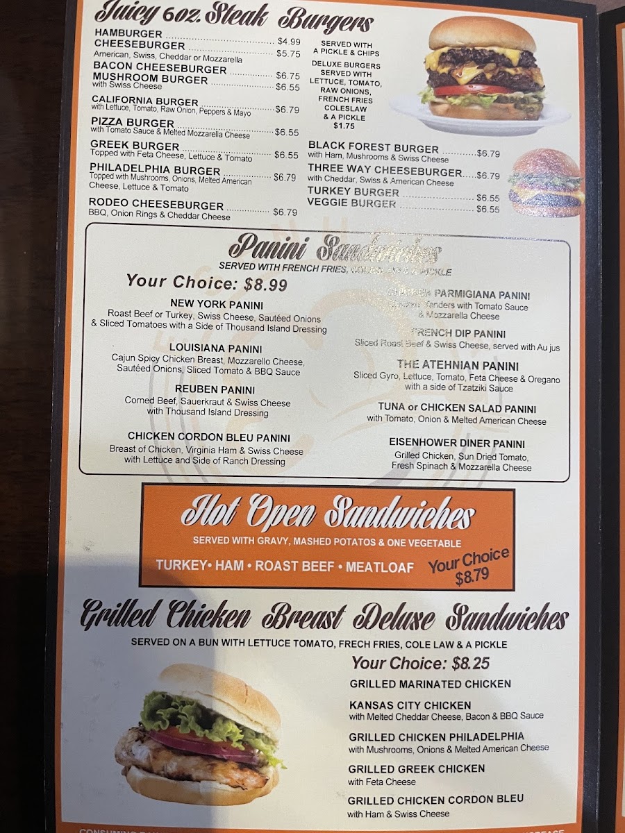 Eisenhower diner Photo Menu 7