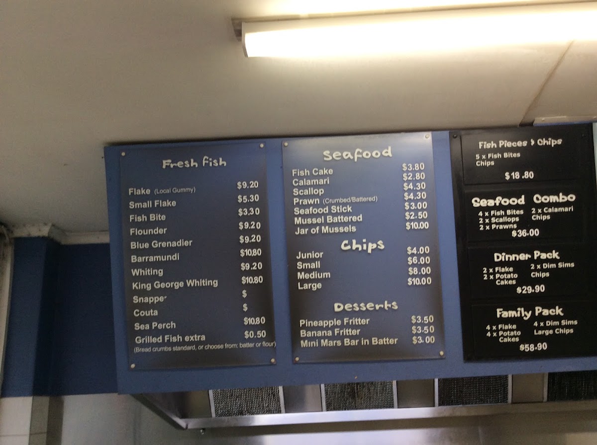 Montrose Seafood Photo Menu 3