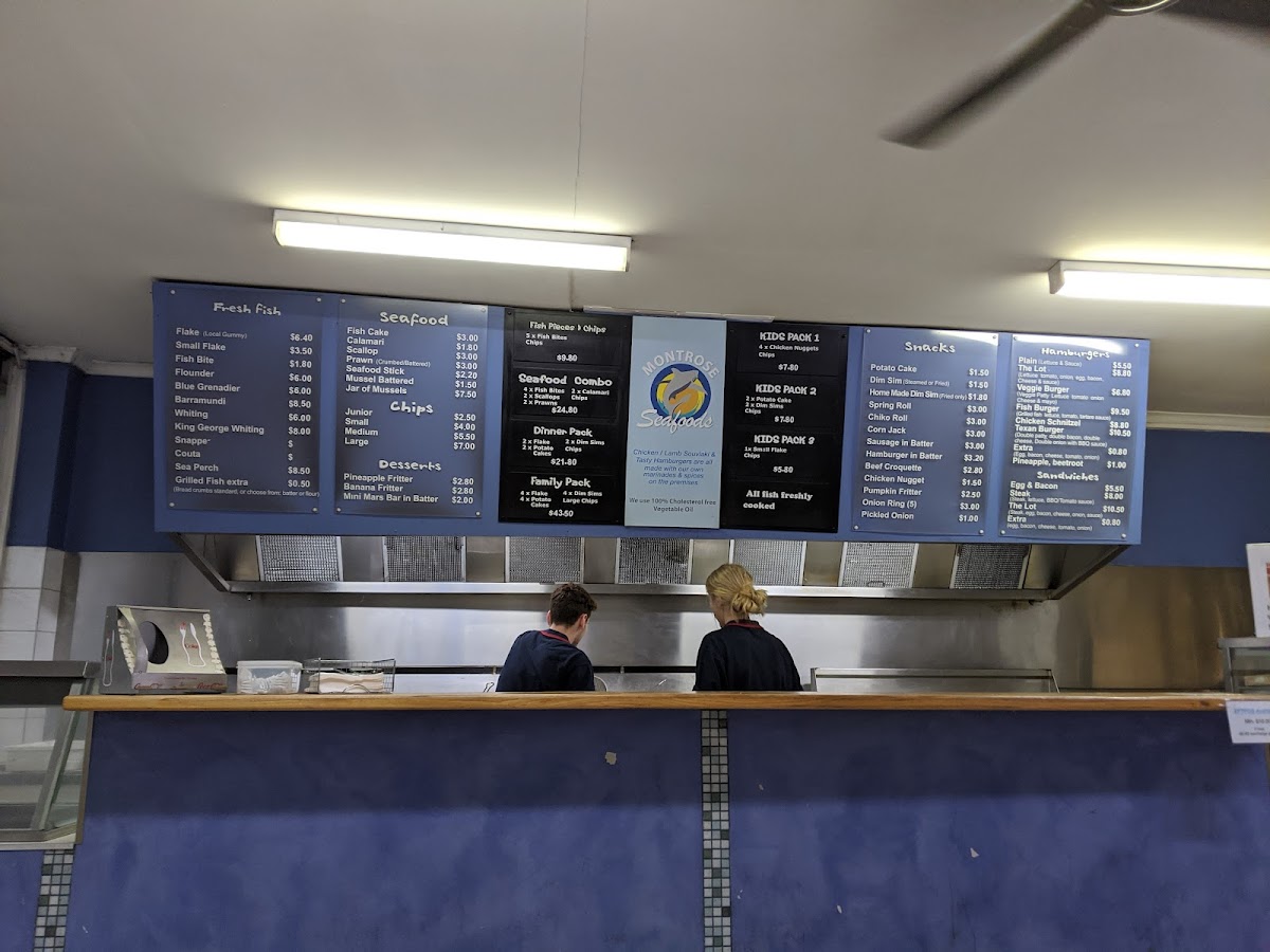 Montrose Seafood Photo Menu 8
