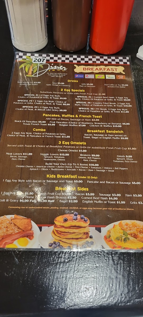 207 Diner Photo Menu 10