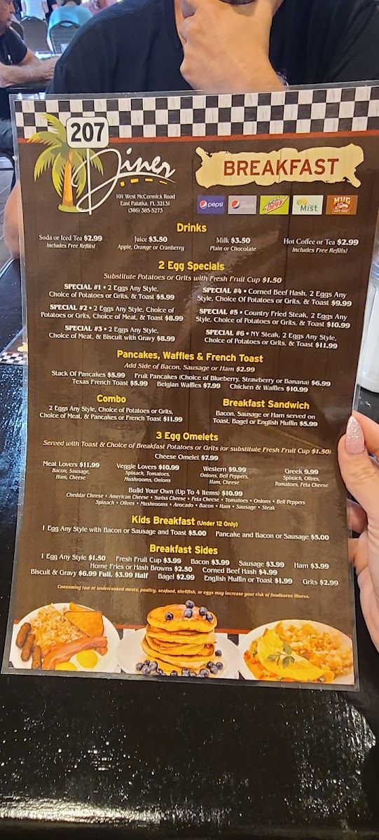 207 Diner Photo Menu 8