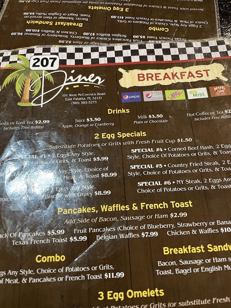 207 Diner Photo Menu 9