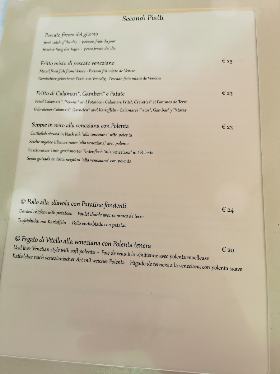 Ristorante Villa ‘600 Photo Menu 3