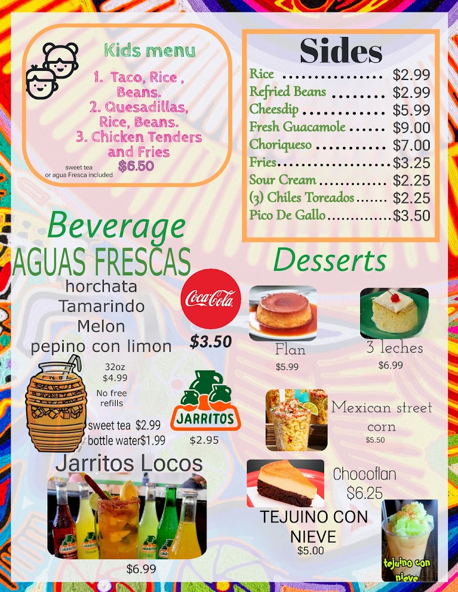 Tacos azteca Photo Menu 3