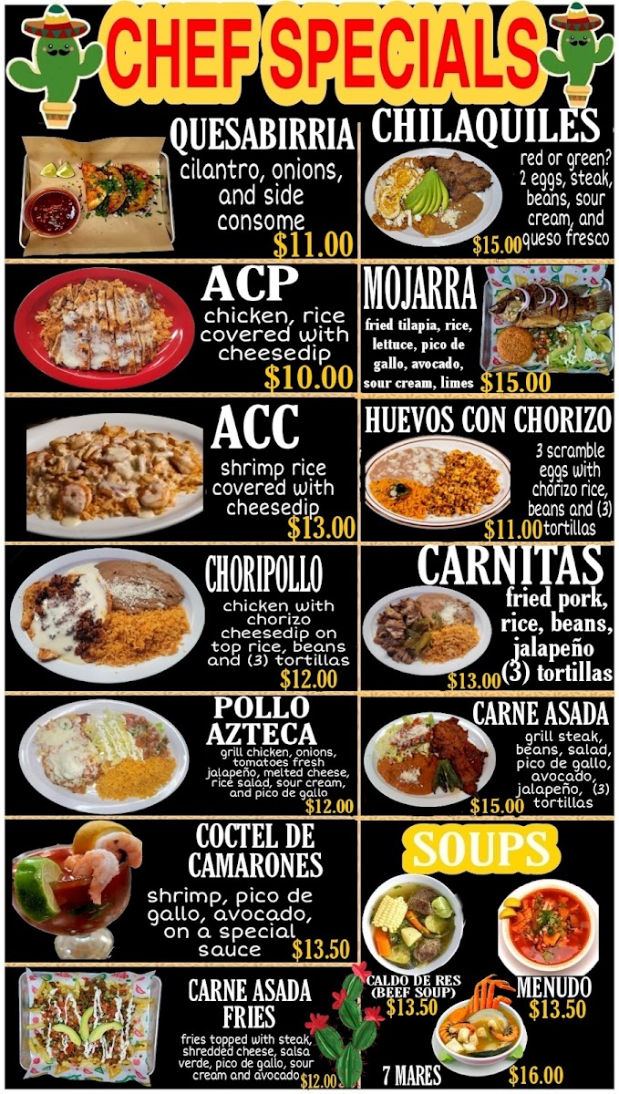 Tacos azteca Photo Menu 6