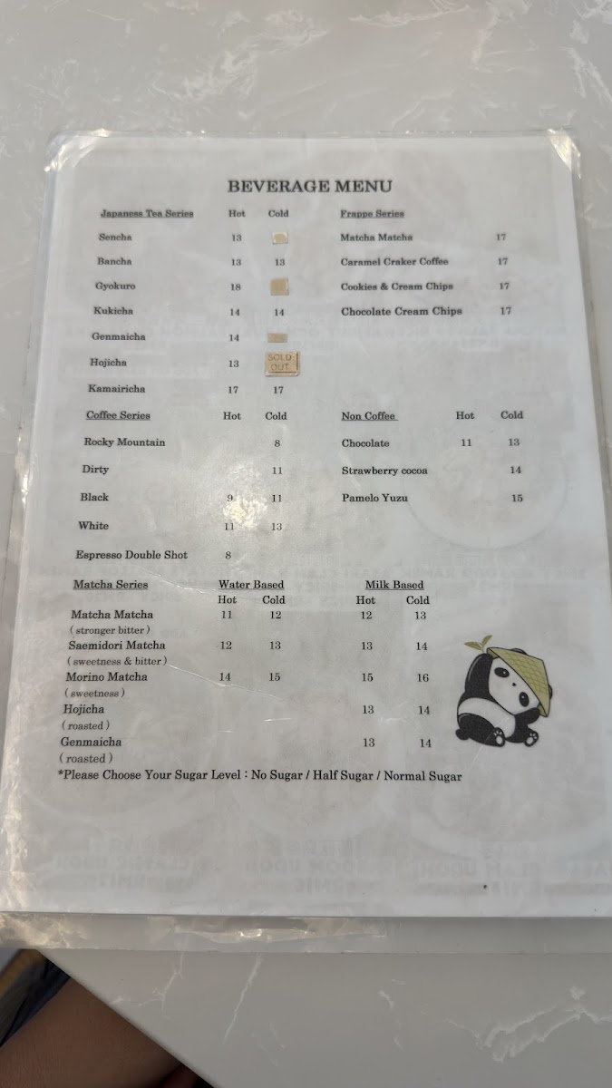 Muzi Matcha Photo Menu 5