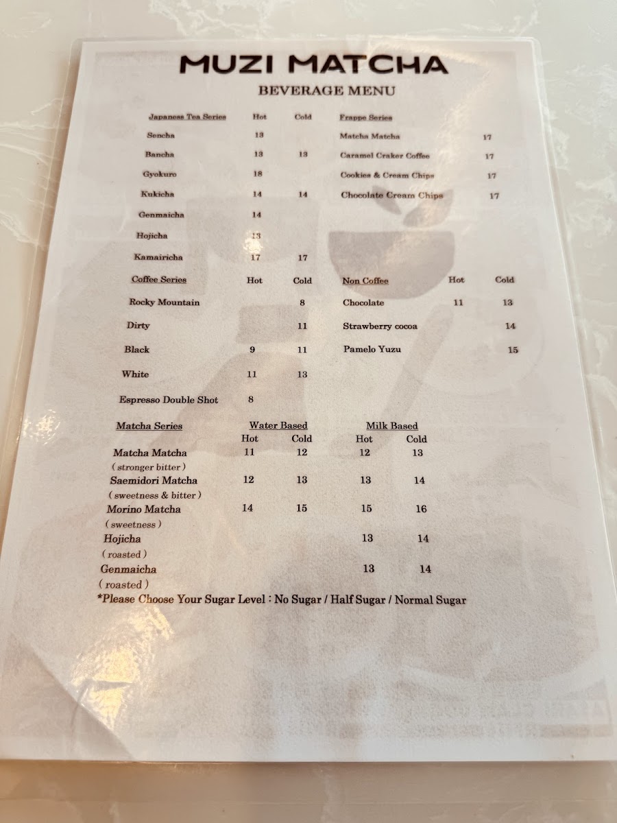 Muzi Matcha Photo Menu 6