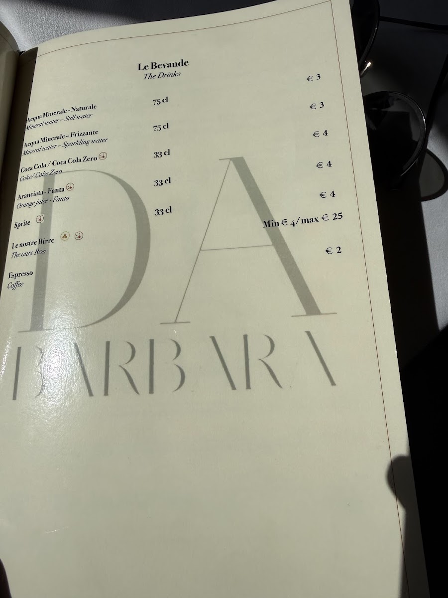 Ristorante Da Barbara di Asuni Lazzaro e C. Photo Menu 4