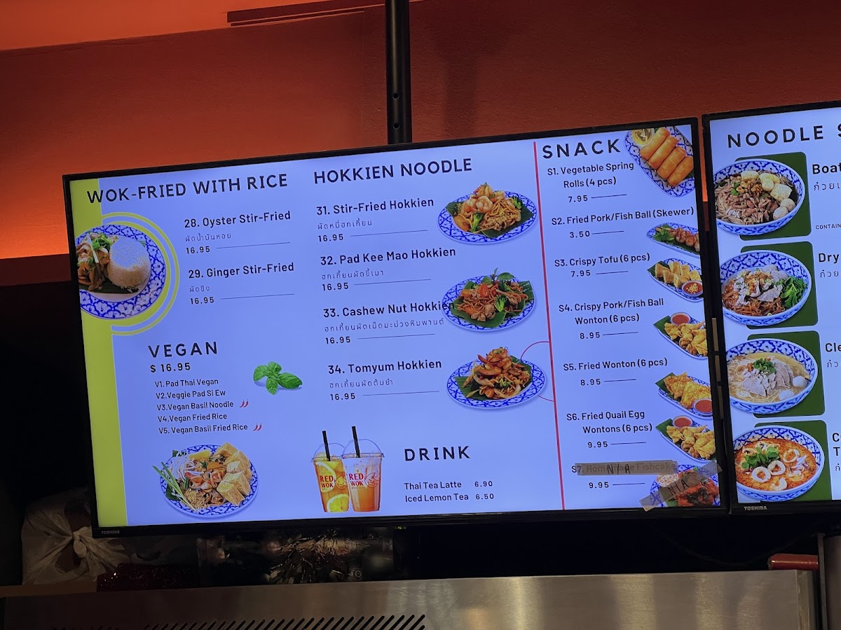 Red Wok Thai (Macquarie Centre) Photo Menu 3