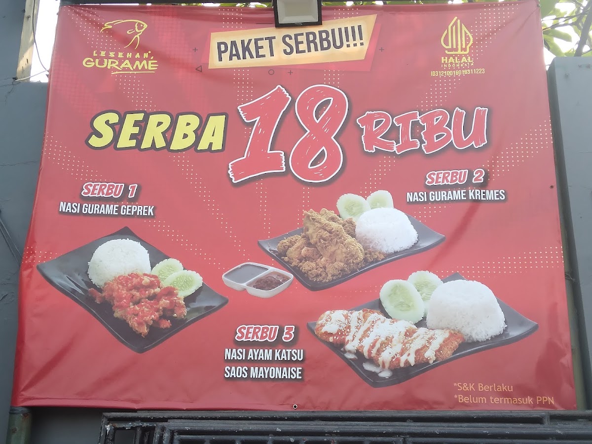Lesehan Gurame Pemuda Photo Menu 2
