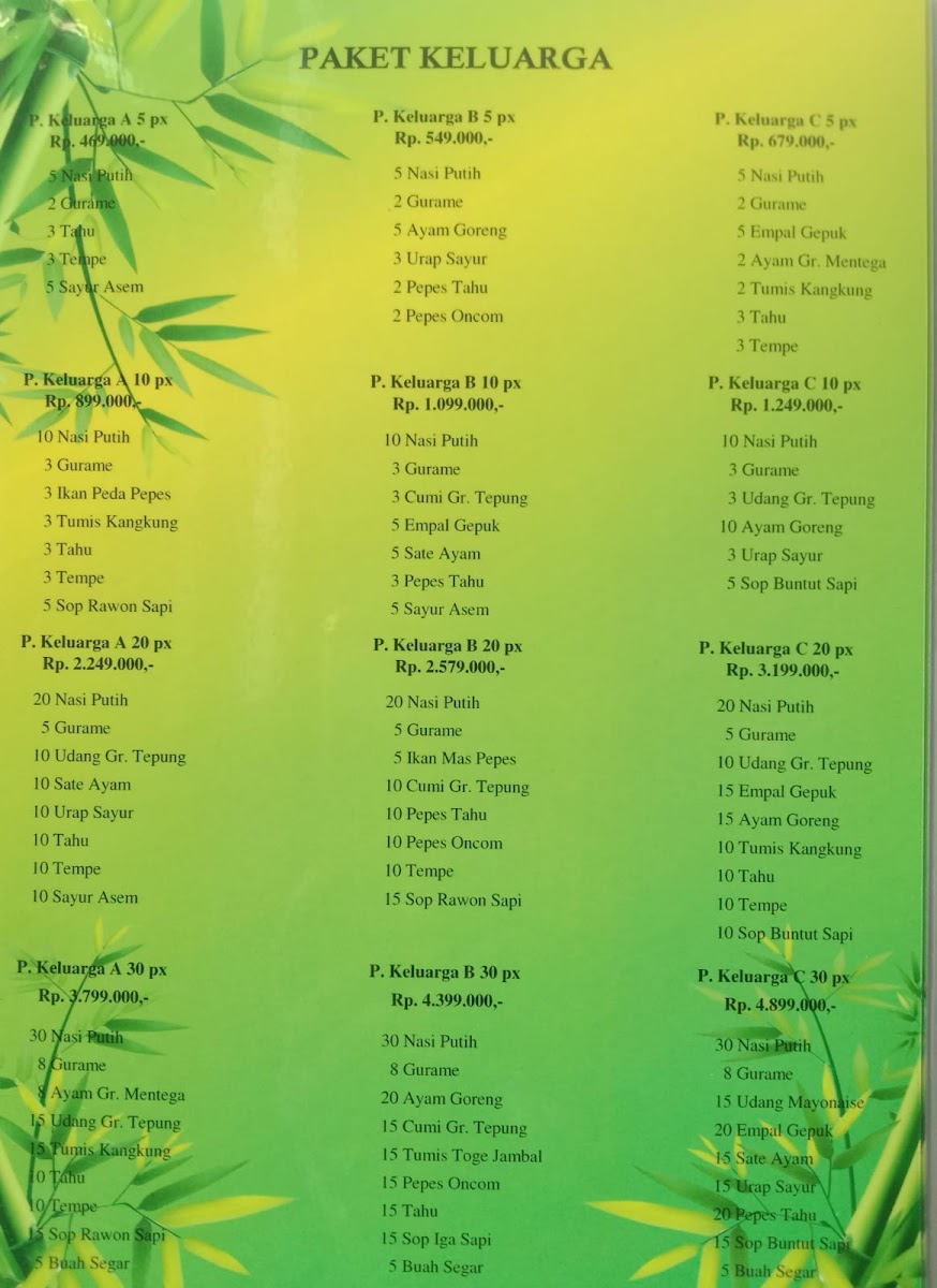 Lesehan Gurame Pemuda Photo Menu 8