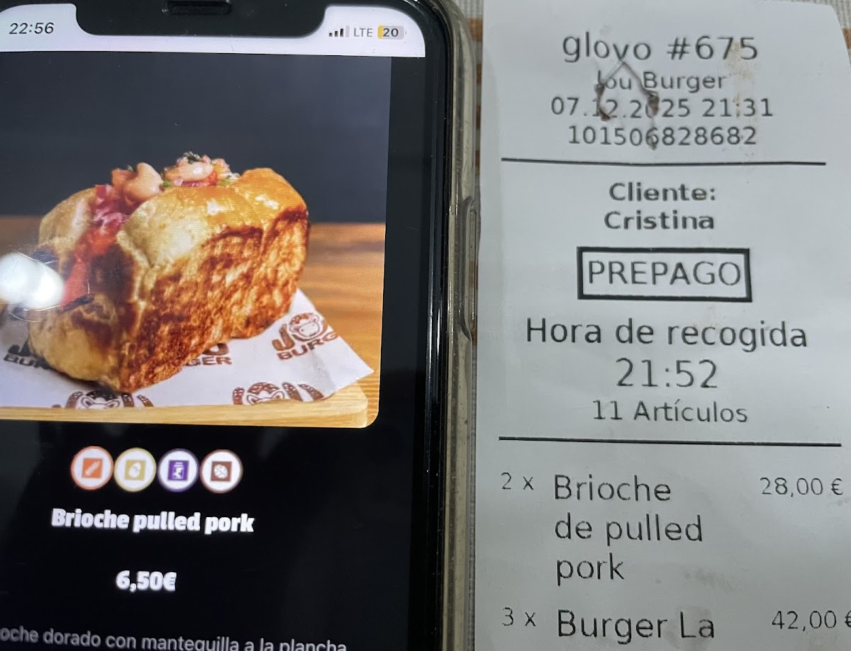 Jou Burger Photo Menu 3