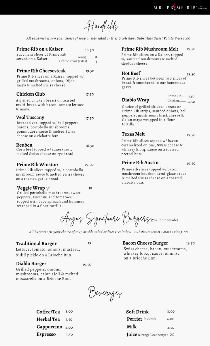 Mr Prime Rib Photo Menu 4
