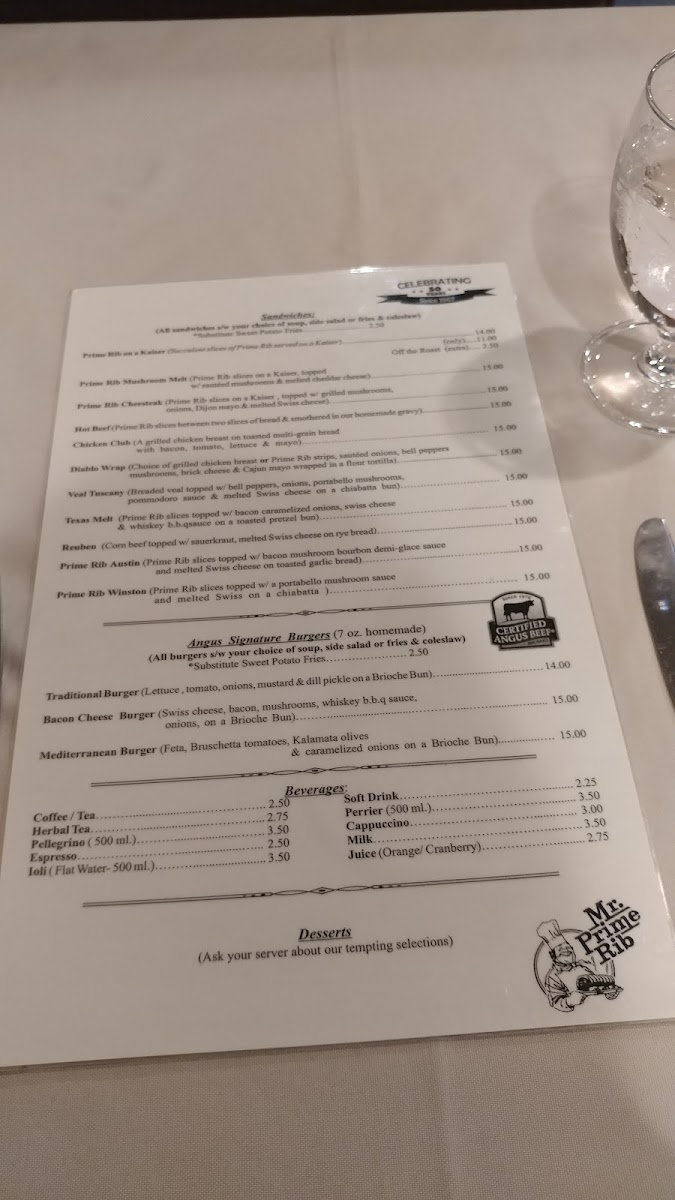 Mr Prime Rib Photo Menu 6