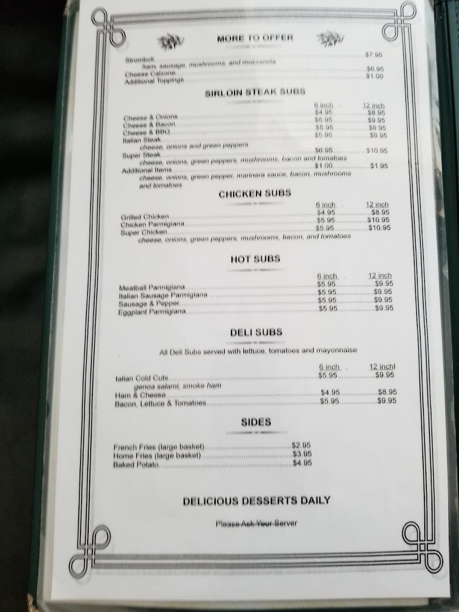Armando's Italian Restaurant Photo Menu 10