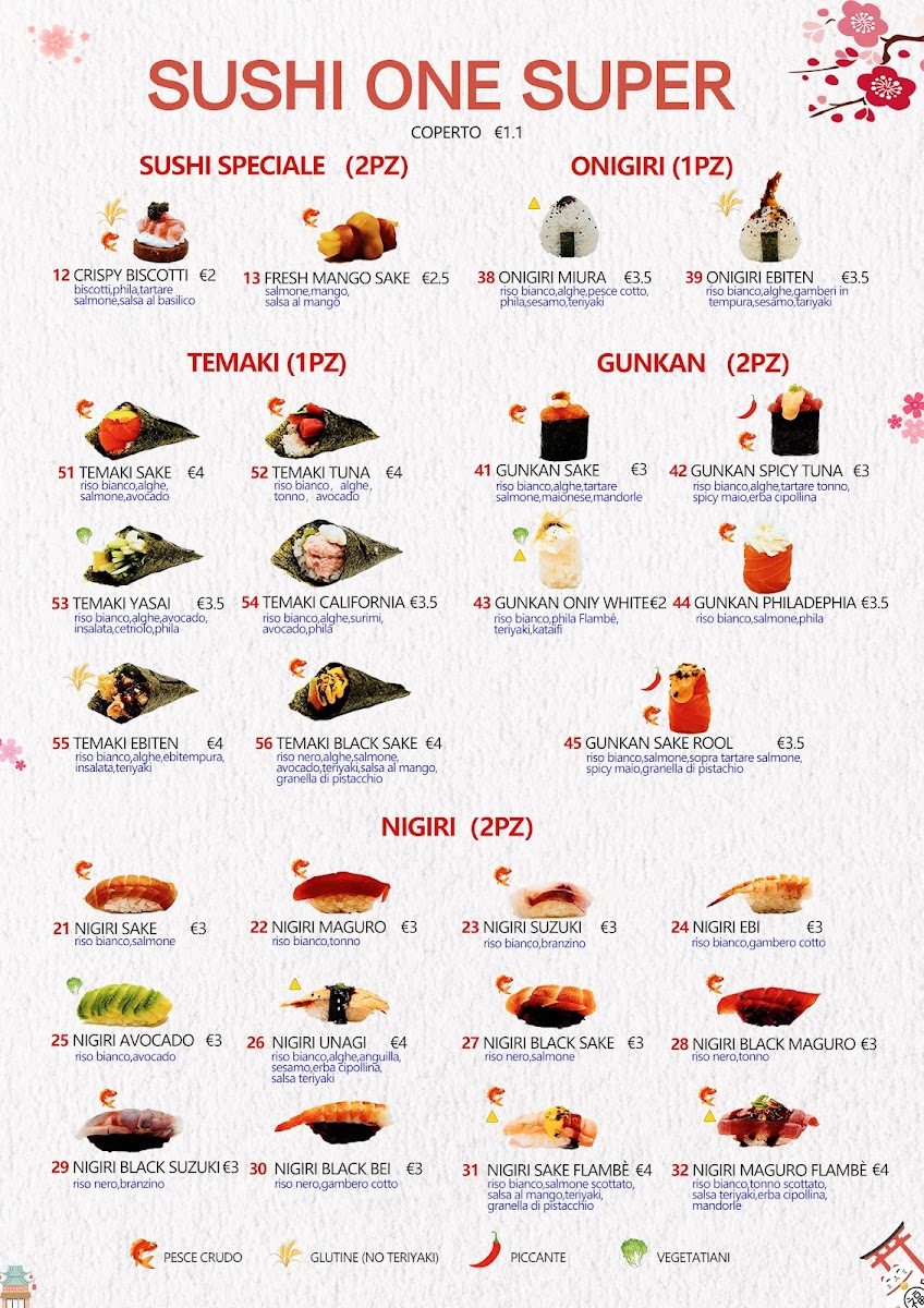 Sushi One Super Photo Menu 6