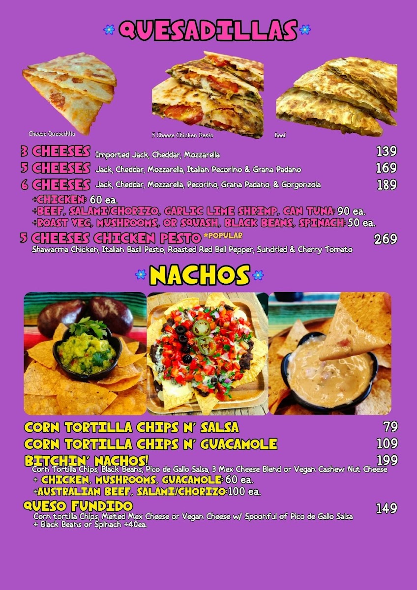 Tito's Bitchin' Burritos Bang Rak Photo Menu 2
