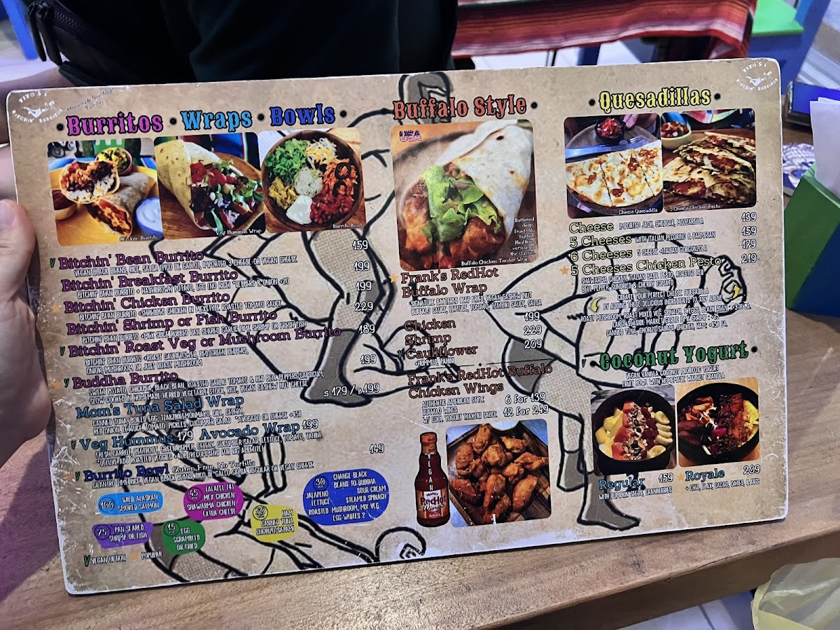 Tito's Bitchin' Burritos Bang Rak Photo Menu 7