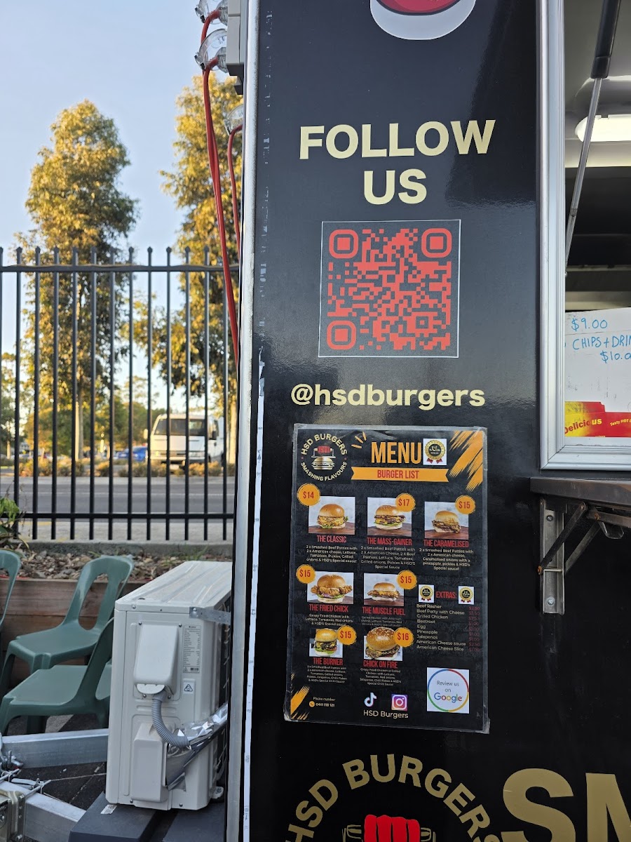 HSD Burgers Photo Menu 3