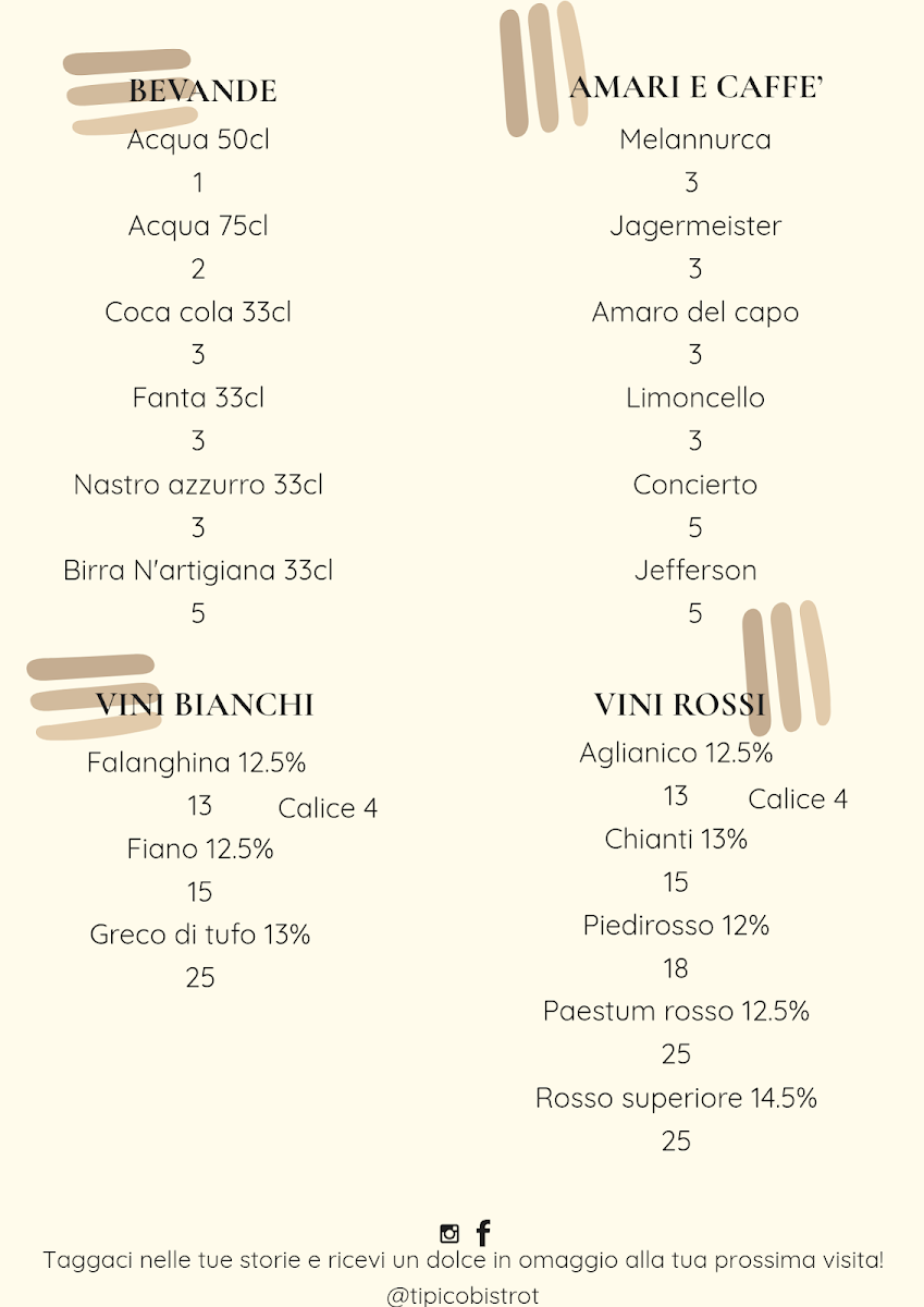 Tipico bistrot Photo Menu 2
