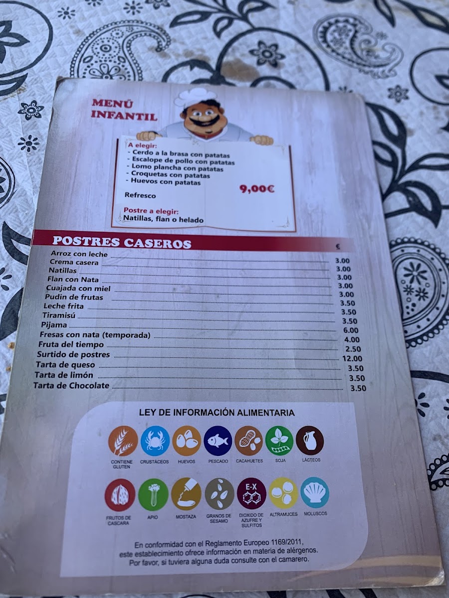 Restaurante Venta el Cruce (Piñar) Photo Menu 2