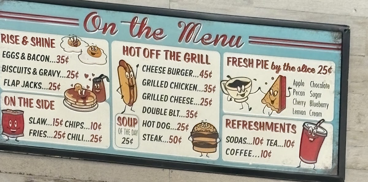 Town Square Diner Photo Menu 1