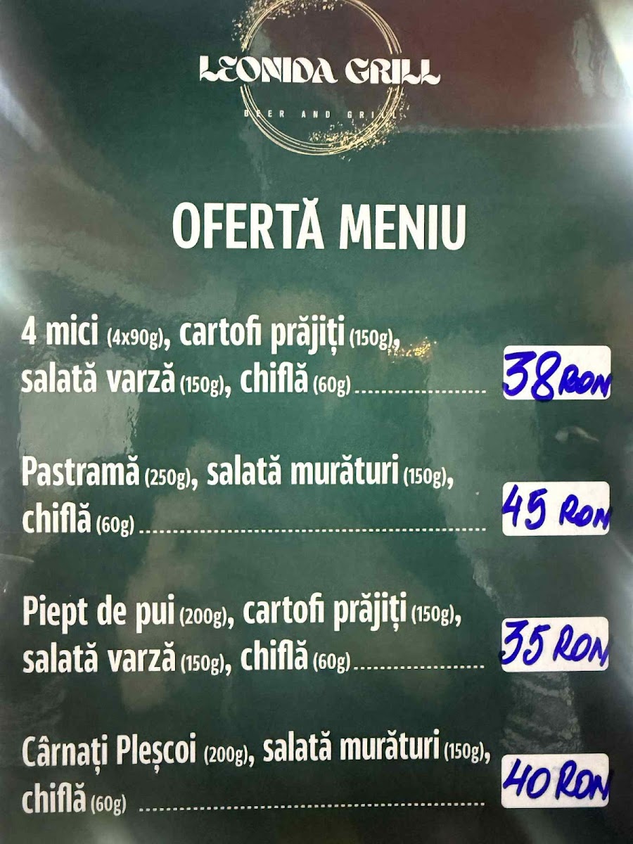 Leonida Grill Photo Menu 6