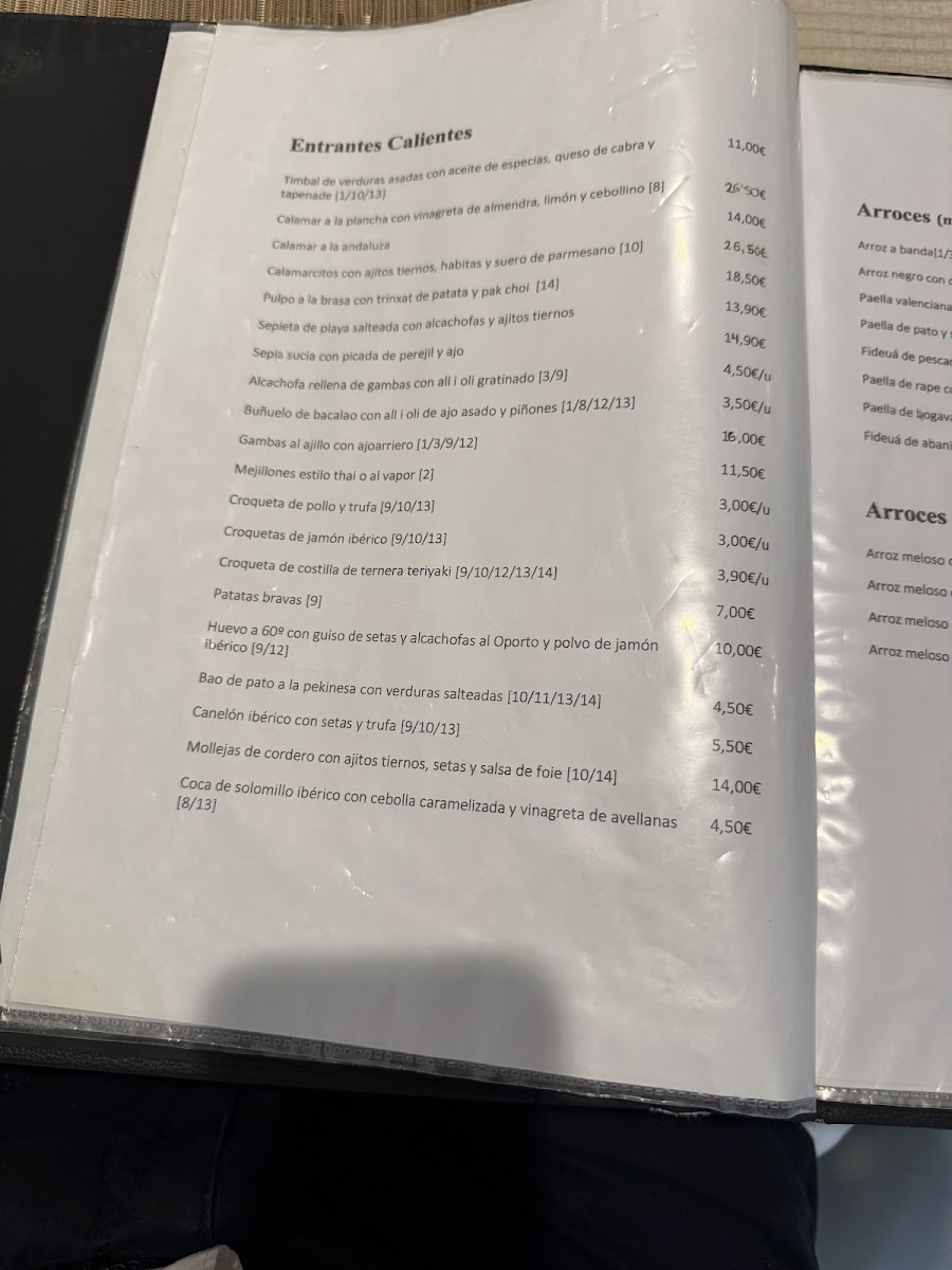 Tria Restaurant Photo Menu 3