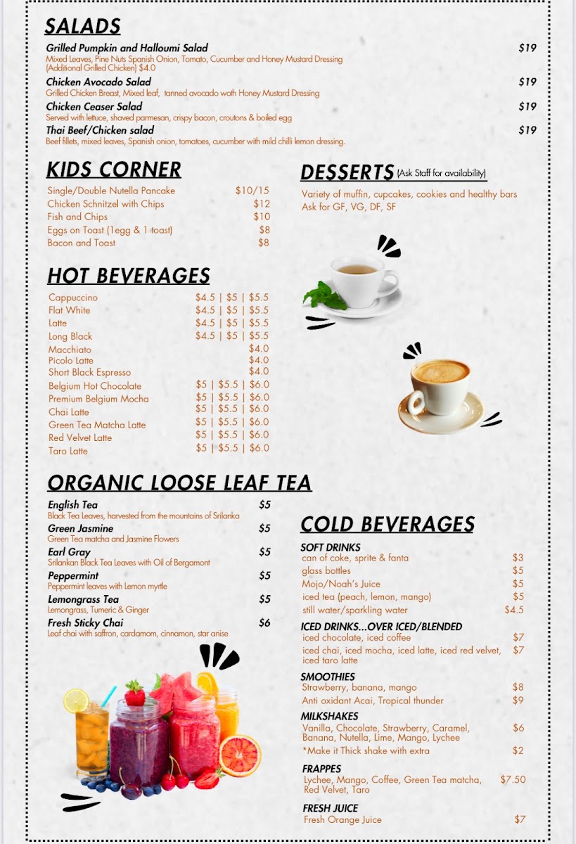 Praga Cafe Photo Menu 1