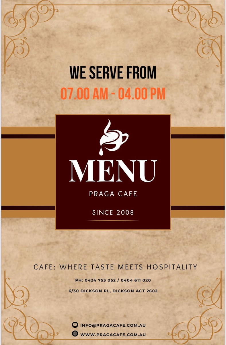 Praga Cafe Photo Menu 8