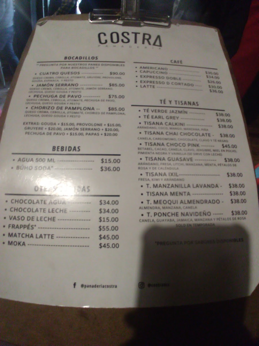 Panadería COSTRA Photo Menu 9