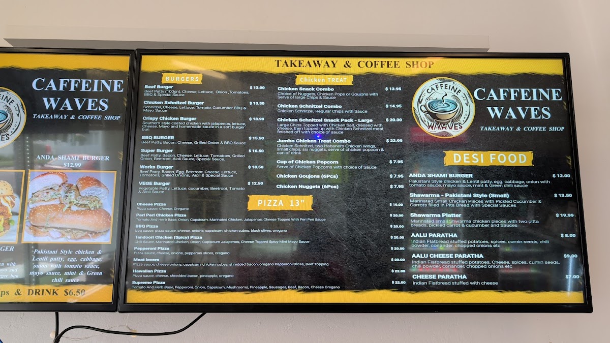 CAFFEINE WAVES Photo Menu 3