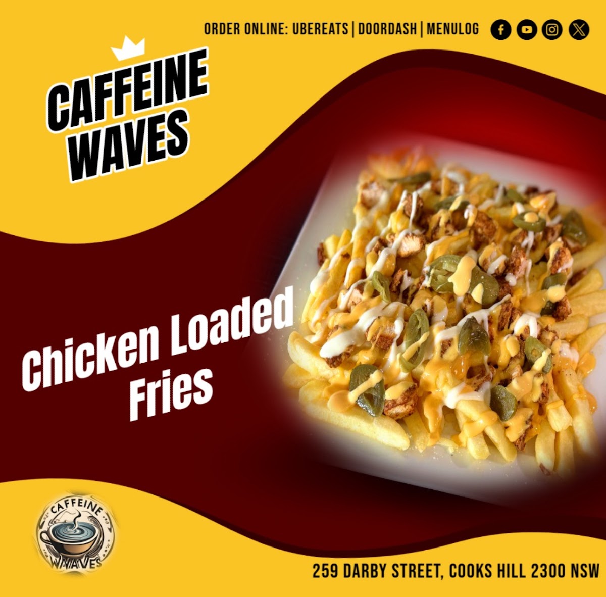 CAFFEINE WAVES Photo Menu 8