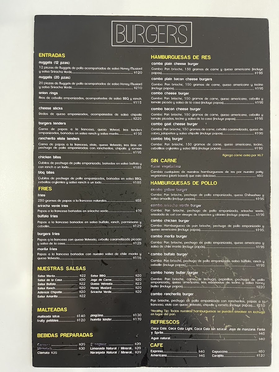 Burgersmx Punto Novo Photo Menu 2