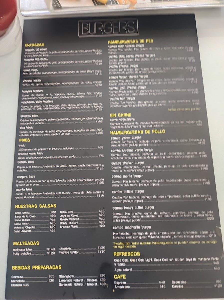 Burgersmx Punto Novo Photo Menu 3