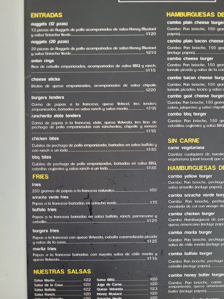 Burgersmx Punto Novo Photo Menu 4