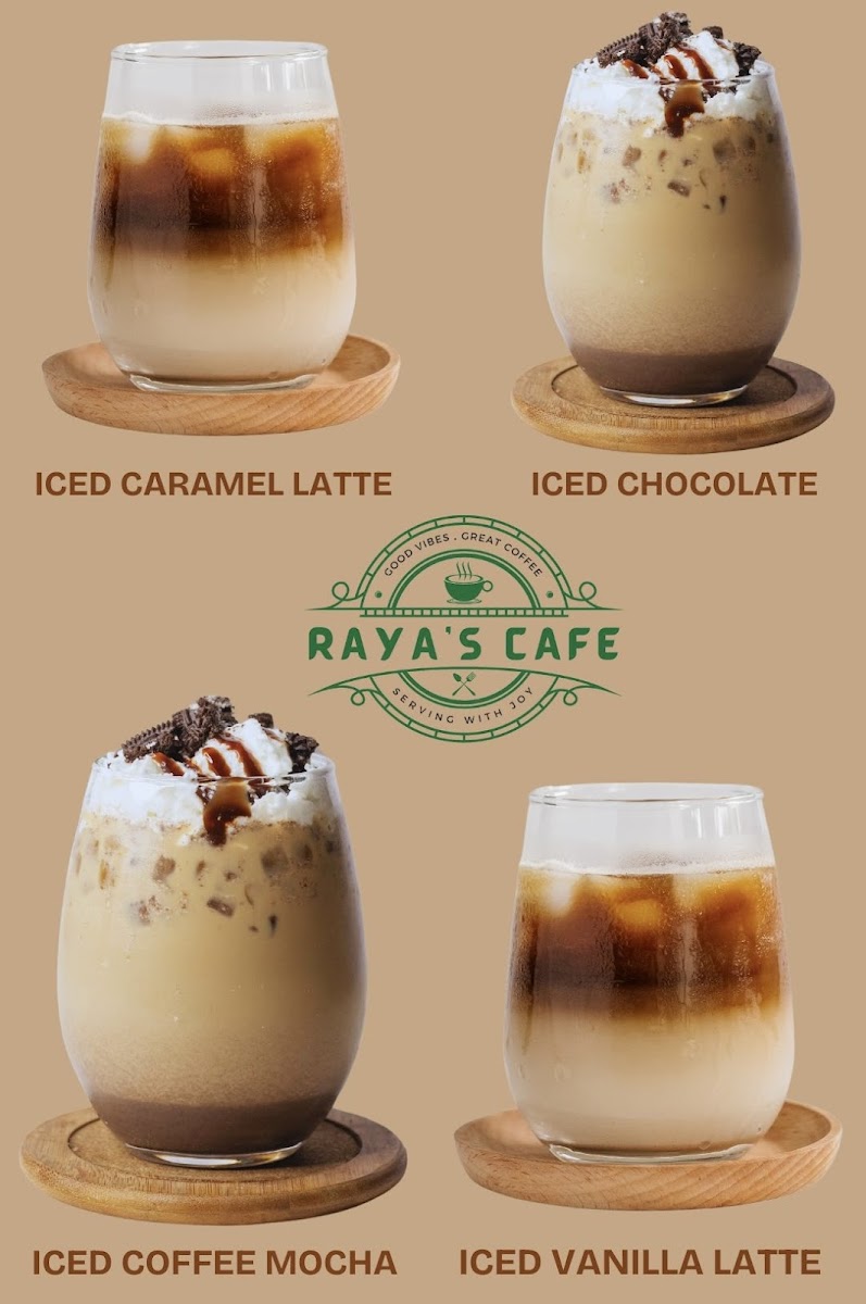 Raya’s Cafe Photo Menu 1