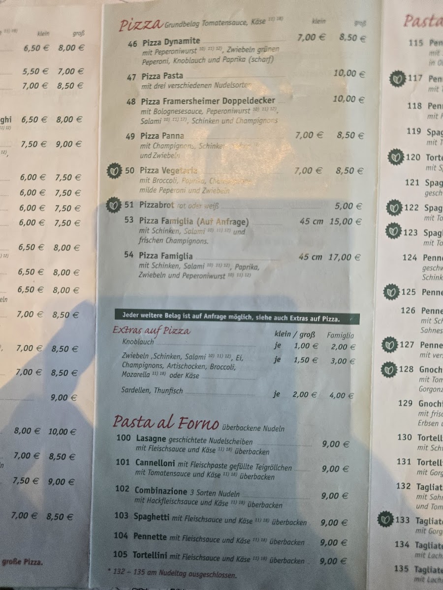 Pizzeria Cavallino (Reiterstübchen) Photo Menu 1