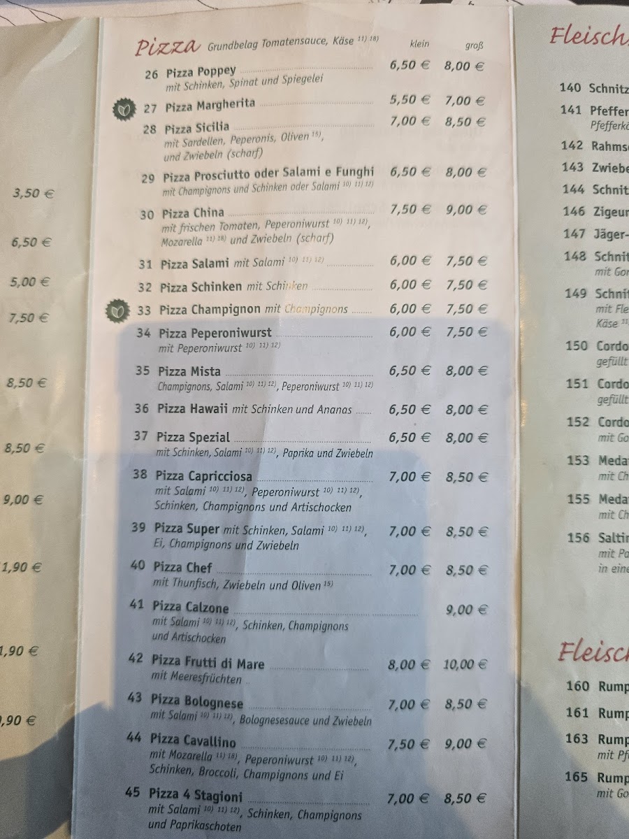 Pizzeria Cavallino (Reiterstübchen) Photo Menu 2