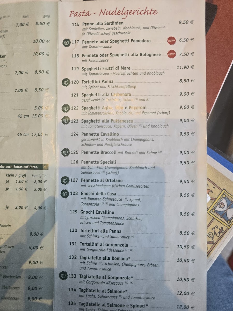 Pizzeria Cavallino (Reiterstübchen) Photo Menu 3