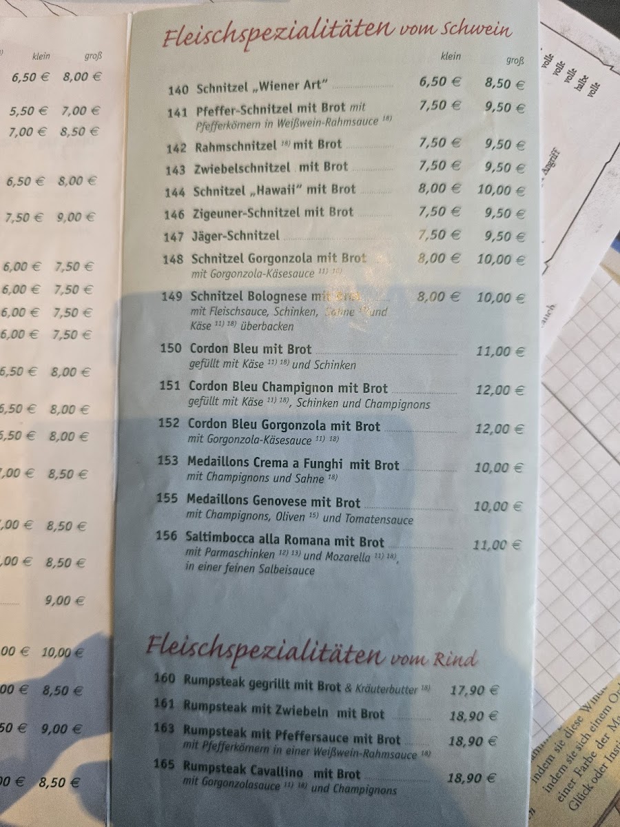 Pizzeria Cavallino (Reiterstübchen) Photo Menu 4