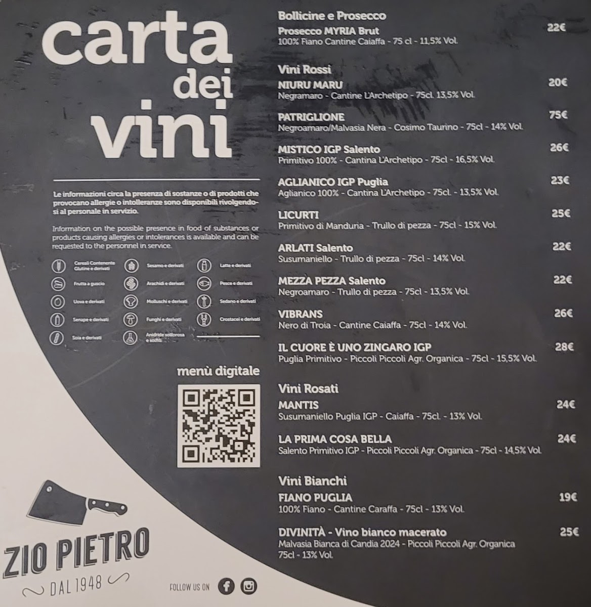 Zio Pietro Photo Menu 5